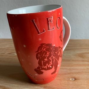 Leo coffee mug